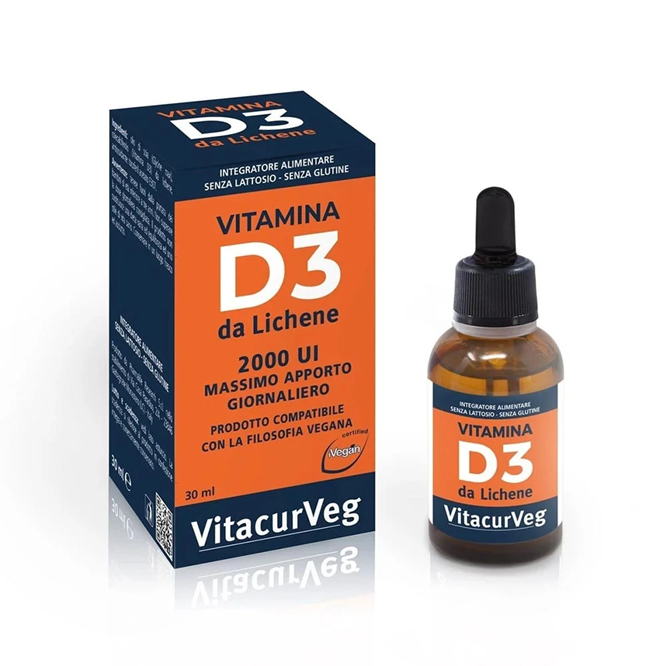 Pharmalife Research Vitacurveg Vitamina D3 da Lichene 30ml